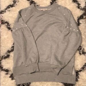 Bleuh Ciel Gray Sweatshirt Size Small